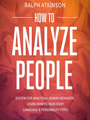 cover image of How to Analyze People